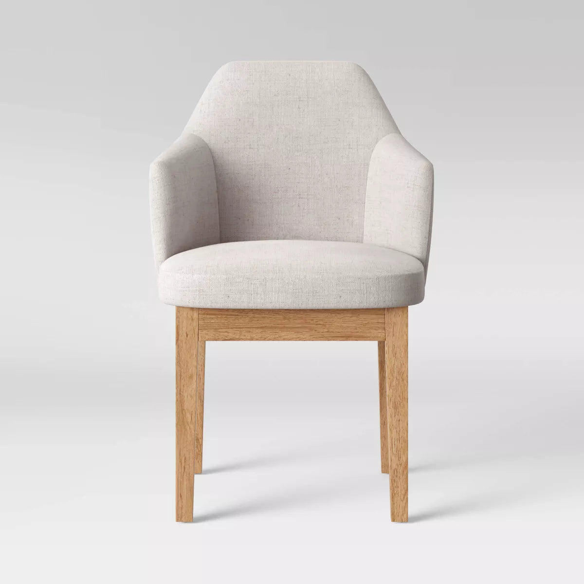 MAVA Curved Back Upholstered Dining Chair - Threshold