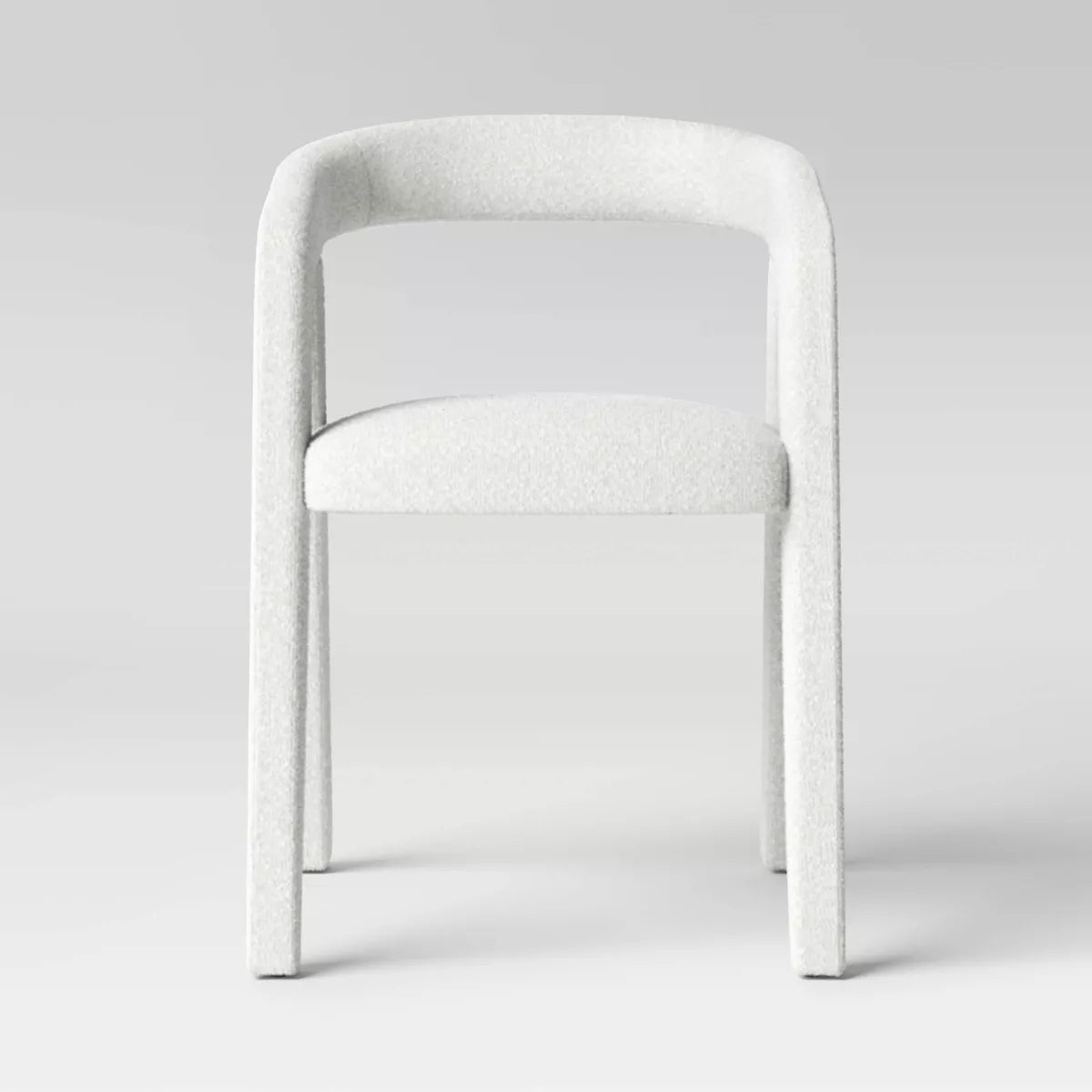 MAVA Curved Back Upholstered Dining Chair - Threshold