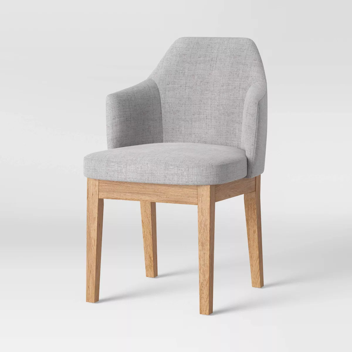 MAVA Curved Back Upholstered Dining Chair - Threshold