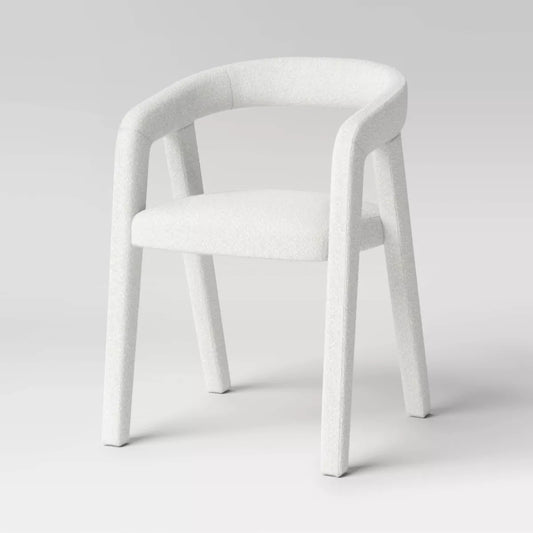 MAVA Curved Back Upholstered Dining Chair - Threshold