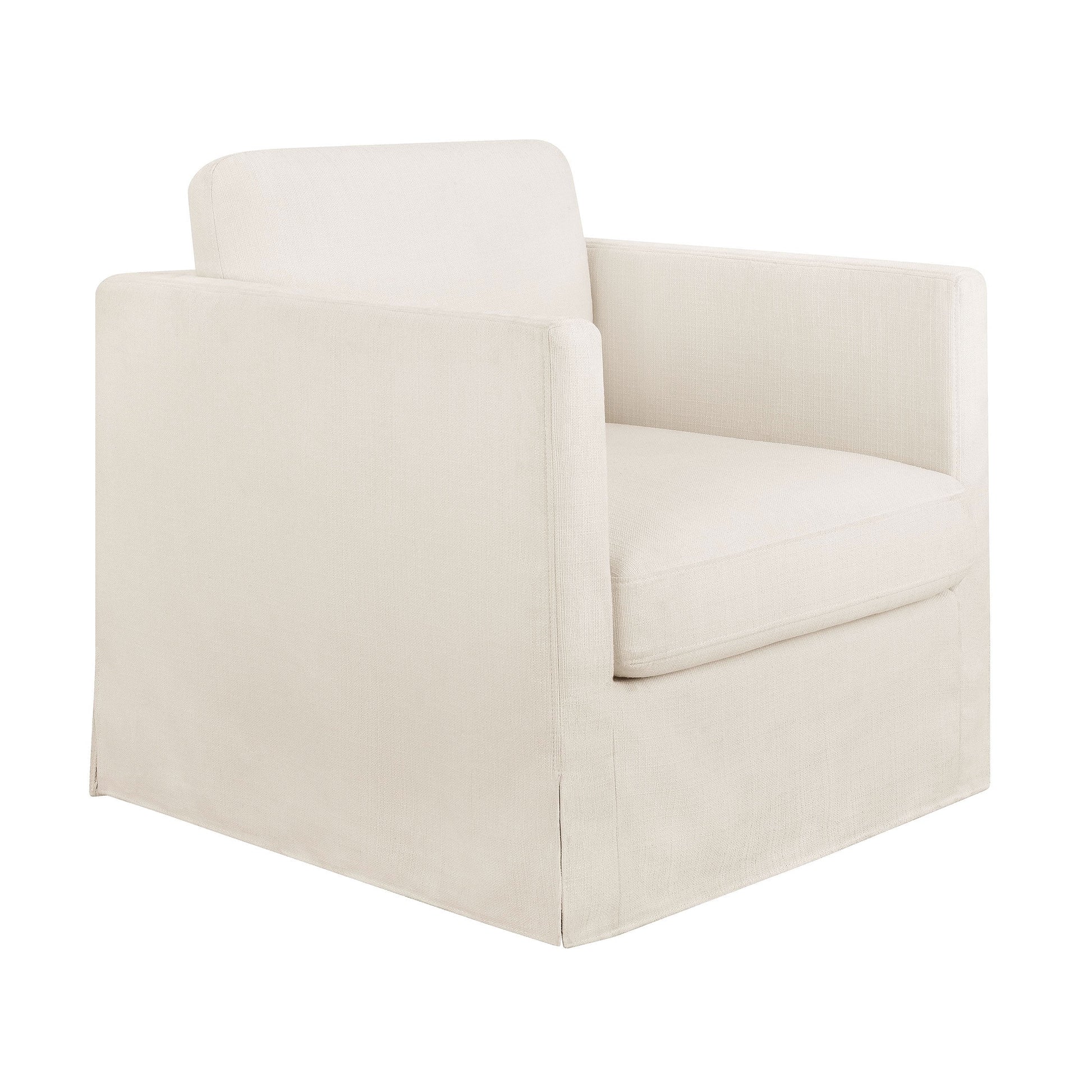 MAVA Swivel Chair, Cream, by Dave & Jenny Marrs