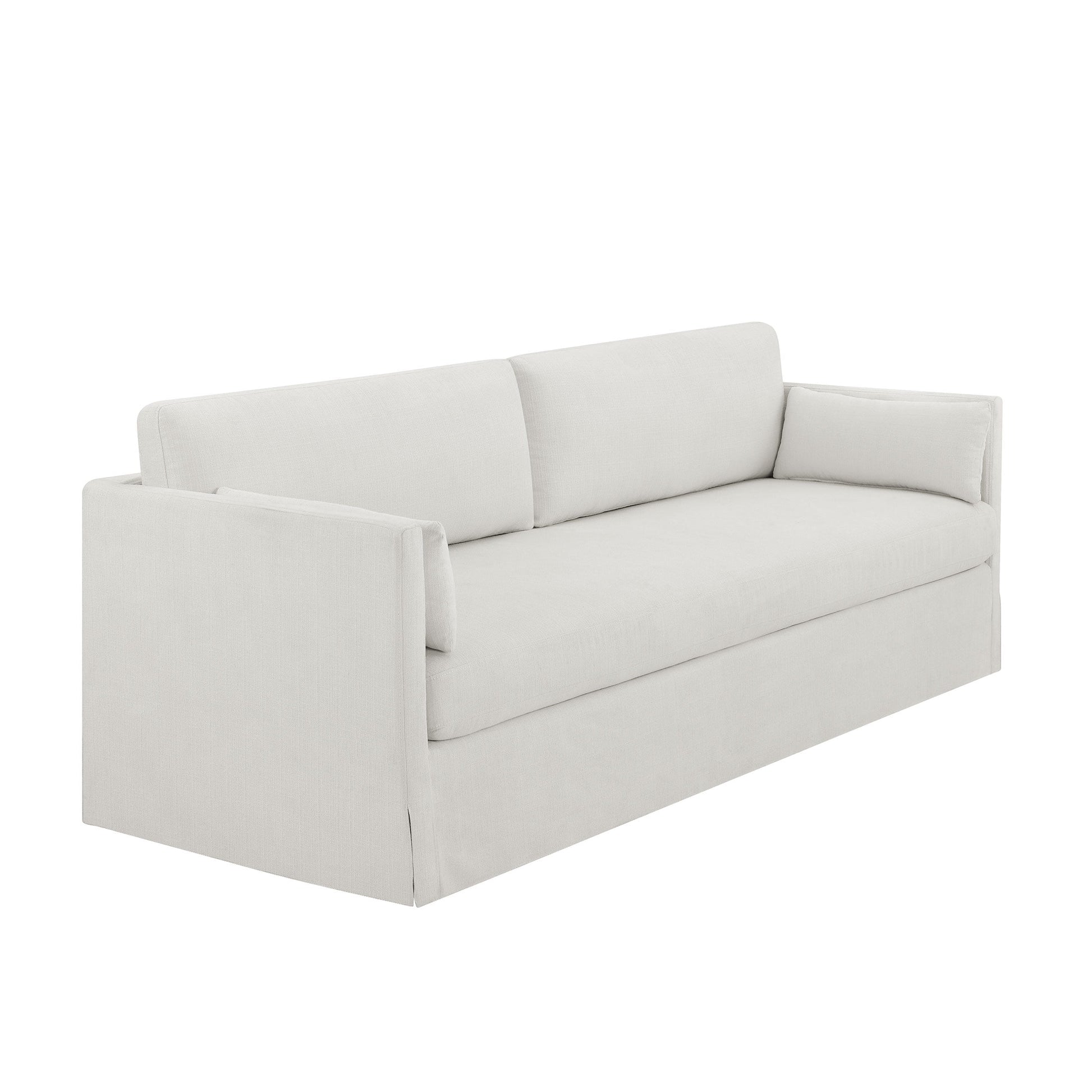 MAVA Homes & Gardens Waylen Slipcover Sofa, Cream