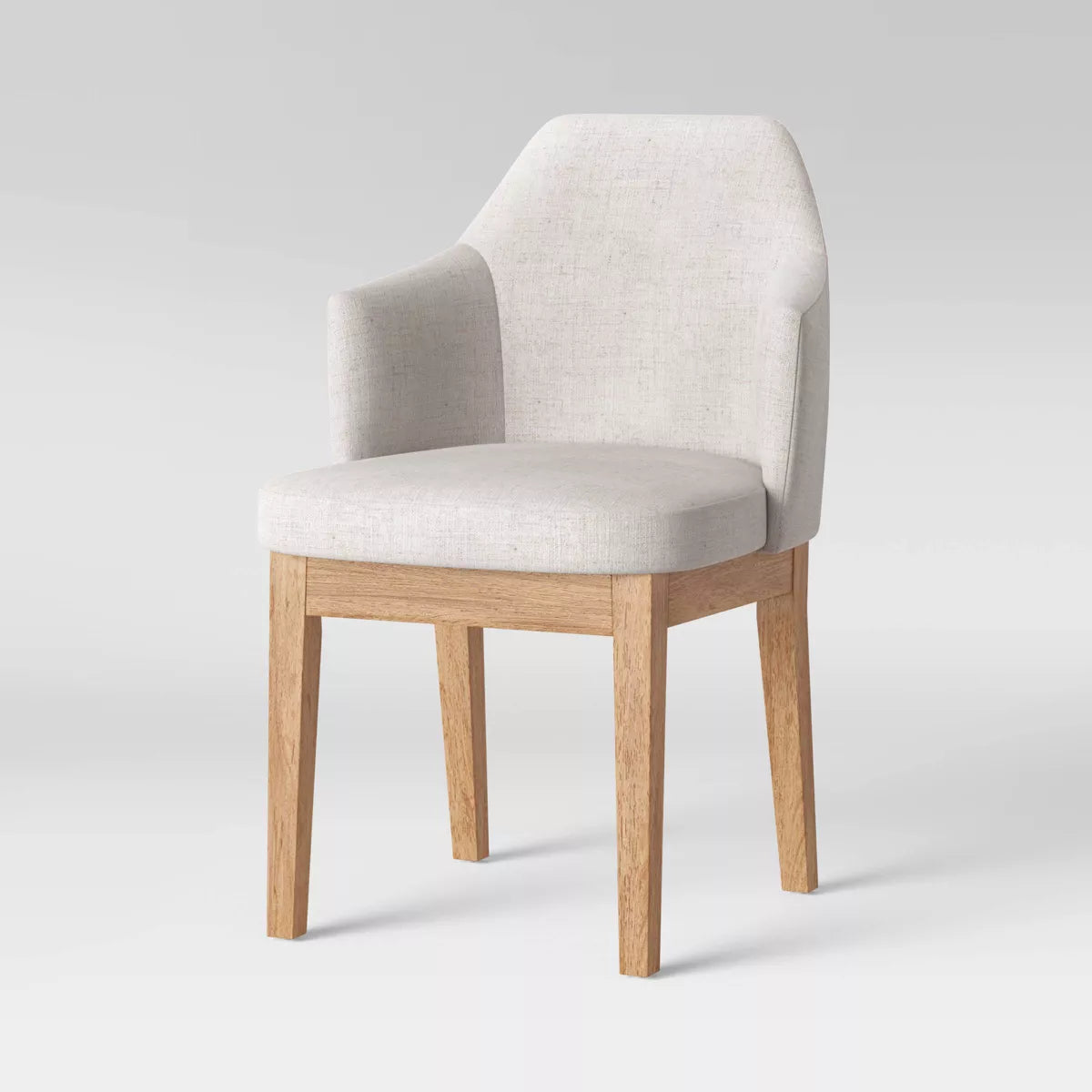 MAVA Curved Back Upholstered Dining Chair - Threshold