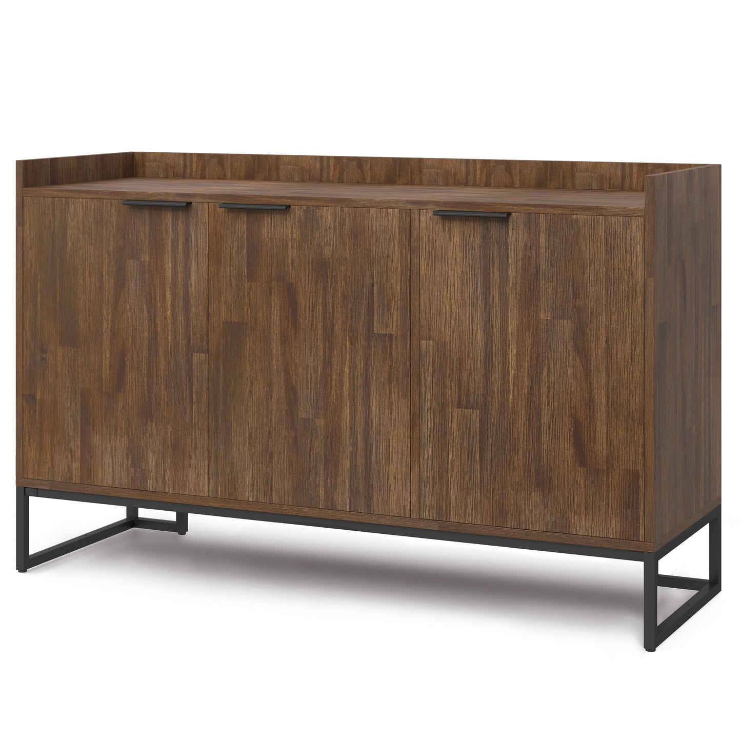 MAVA 18" W Sideboard Buffet in Rustic Natural Aged Brown