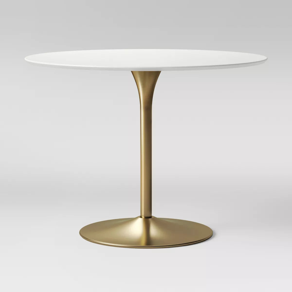 MAVA round Dining Table Metal Base - Threshold