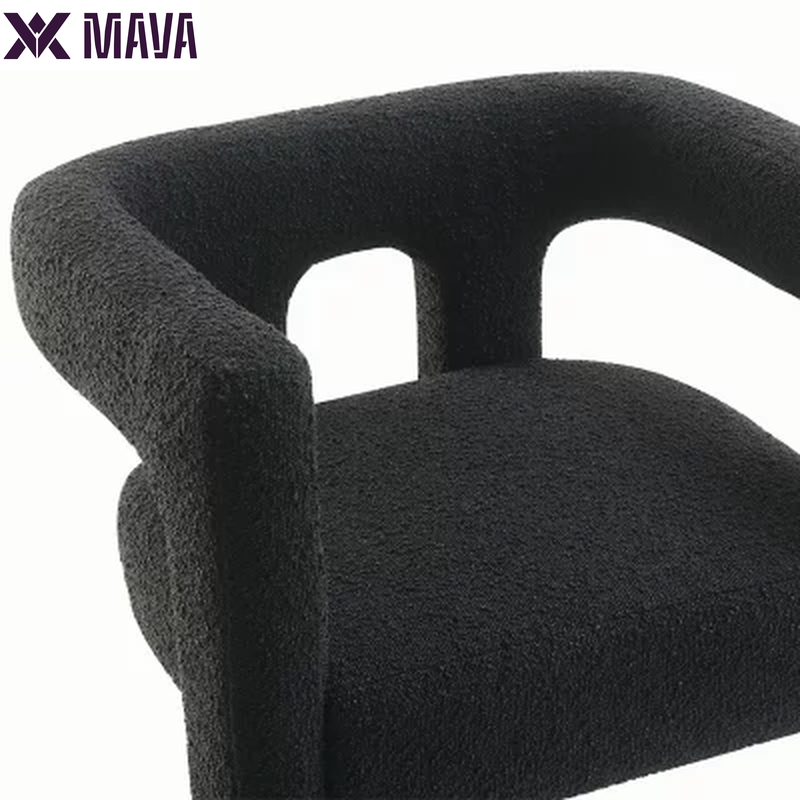 MAVA Boucle Fabric Dining Chair, Assorted Colors