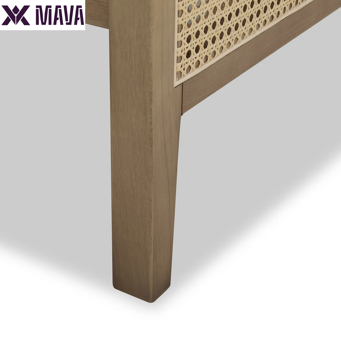 MAVA Caning Accent Chair