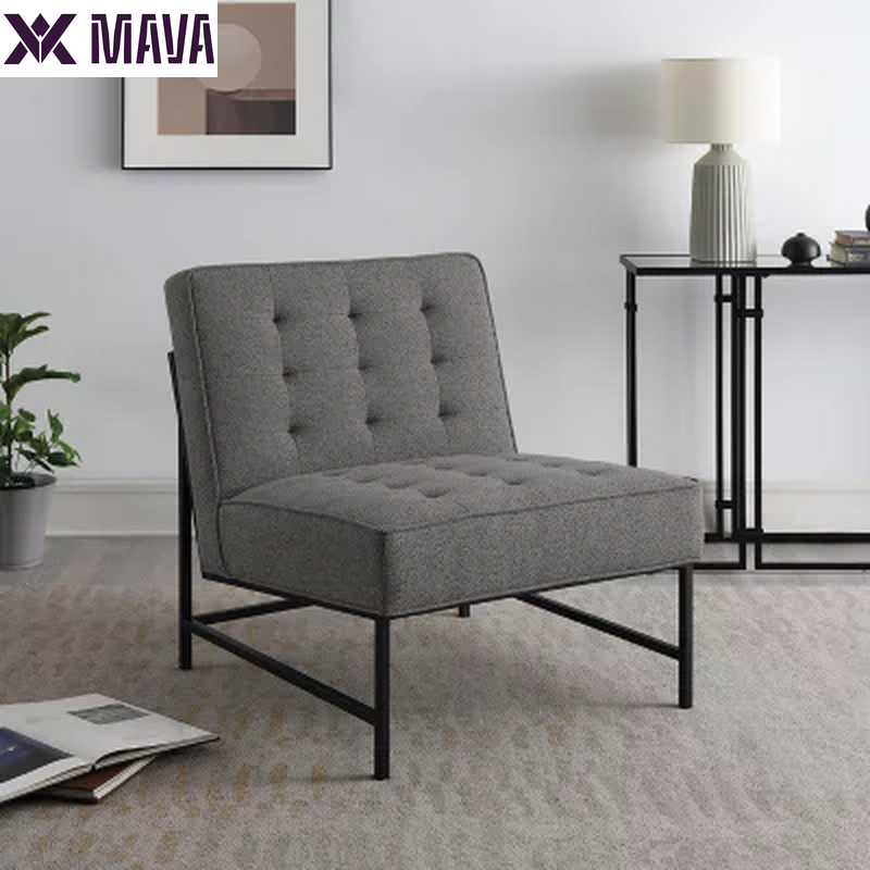 MAVA Tufted Fabric Accent Chair Collection, Assorted Colors