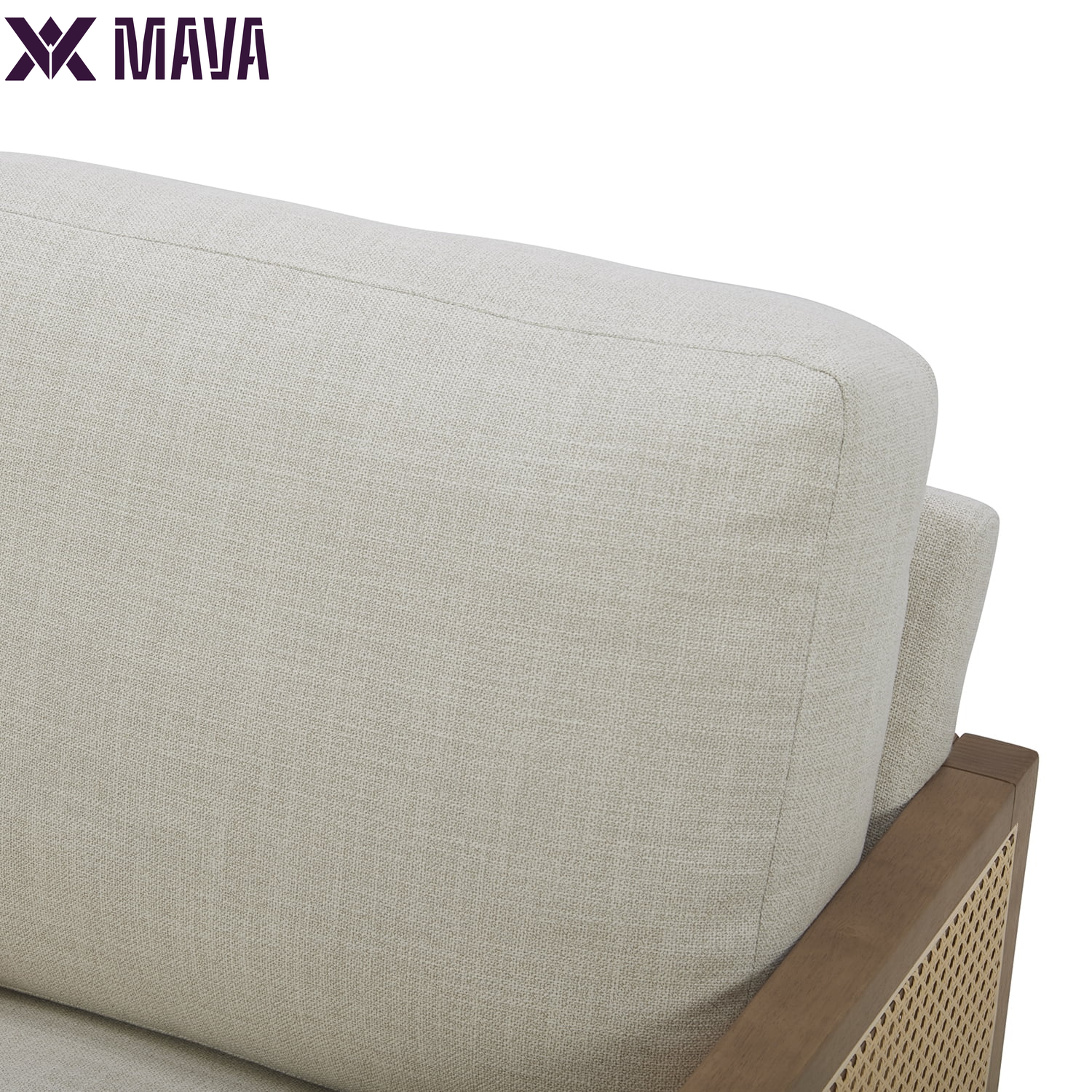 MAVA Caning Accent Chair