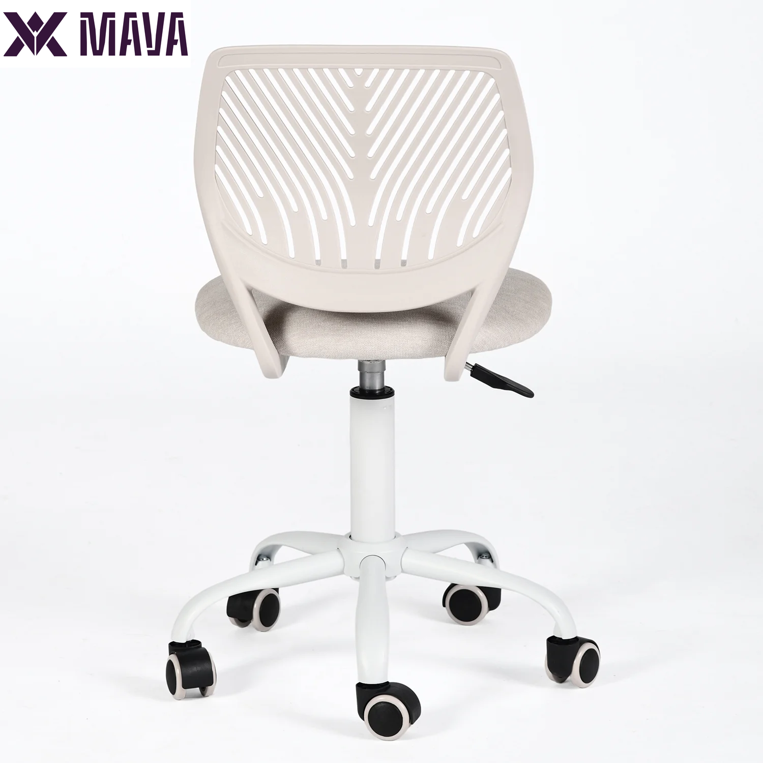 MAVA Study Chair, Ergonomic Mid Mesh Back for Kids Children Study, Morandi Beige