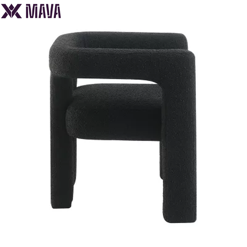 MAVA Boucle Fabric Dining Chair, Assorted Colors