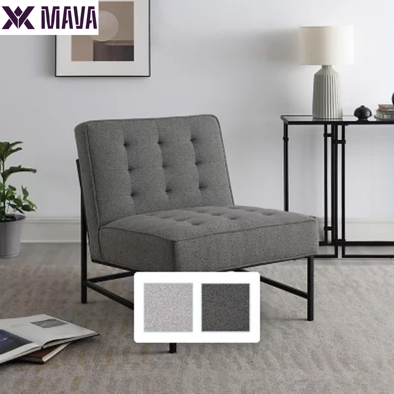 MAVA Tufted Fabric Accent Chair Collection, Assorted Colors